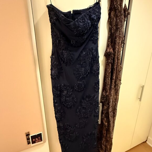 ROTATE Mesh Maxi Dress - Picture 9 of 11